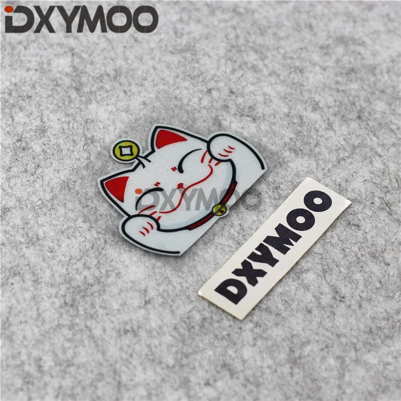 Прекрасная счастливая кошка с цветами наклейки на мотоцикл автомобиль украшение