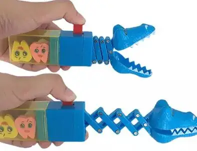 Выдвижная игрушка из крокодиловой кожи детские игрушки креативные забавные
