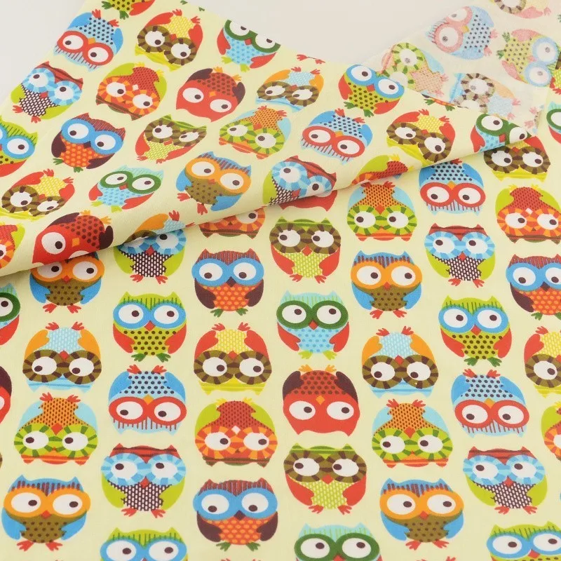 Teramila Cotton Fabric 25 Designs Animial Cartoon Patchwork Quilting Charm Packs Meter Home Textile Clothing Bedding|charm packs|quilting charm