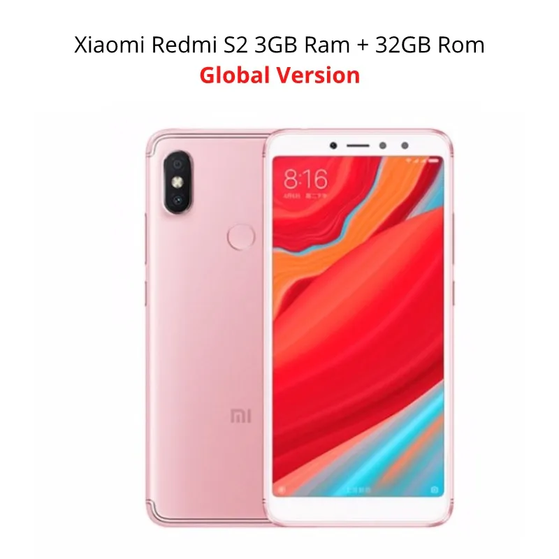 Глобальная версия Xiaomi Redmi S2 32GB ROM 3GB (1 год гарантии продавца) новый комплект и