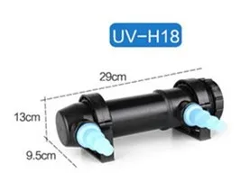 18W JEBO Jiabao UV-H бактерицидная лампа для аквариума внешняя Ультрафиолетовая лампа для стерилизации аквариума оборудование для дезинфекции - Цвет: 18W