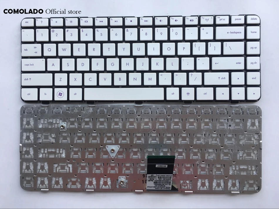 Английская клавиатура для HP Pavilion dm4 1000 DM4 1100 2015DX DM4T DV5 2000 белый без рамки|Клавиатуры
