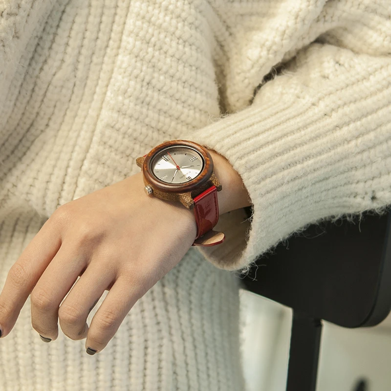 BOBO BIRD женские часы Relogio Feminino стразы женские кварцевые часы с датой Дисплей отличный подарок для подруги W-aP29