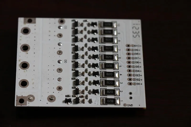 36V 10 String Four Tube Battery Protection Board With Balancing Electric Vehicle Conversion | Электроника