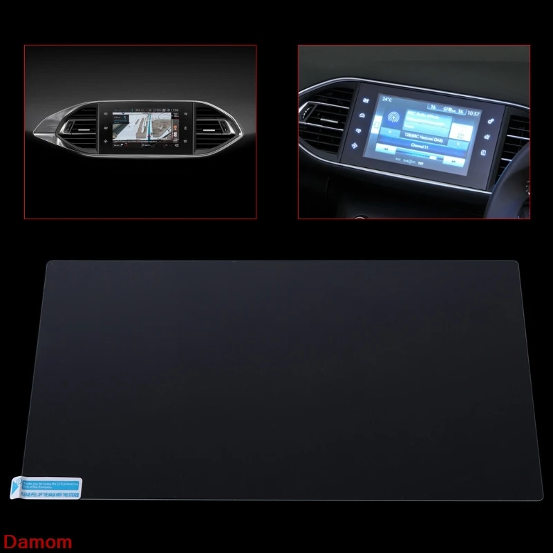 Автомобильная навигация с закаленным стеклом Защита экрана для Peugeot 308 408 508 208 |