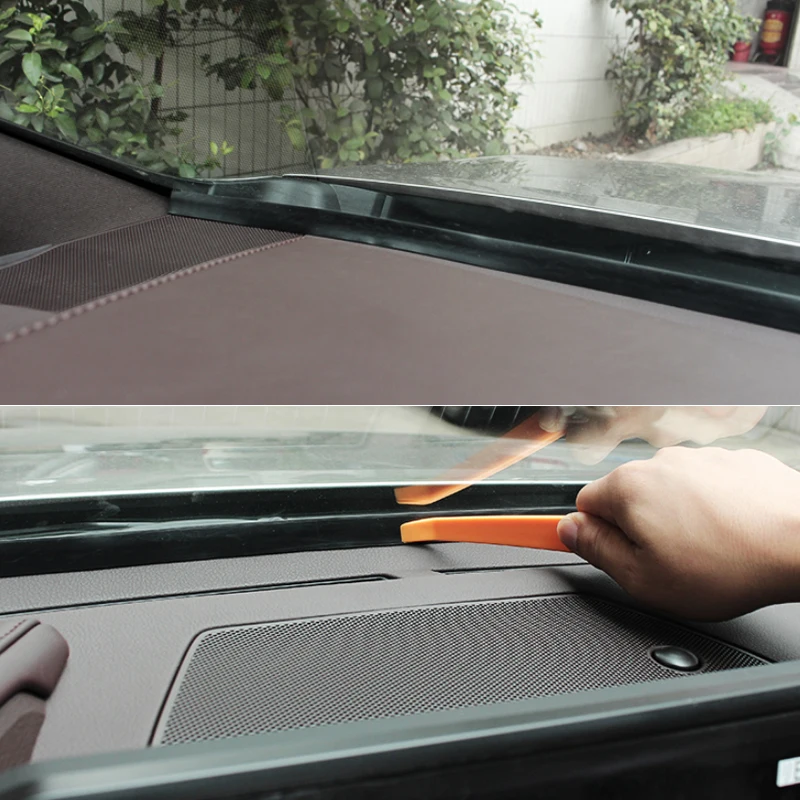 Автомобильный Стайлинг резиновые антибликовые пылезащитные полосы для