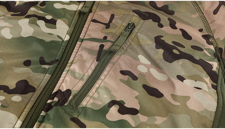 MEGE Men's Waterproof Military Tactical Jacket Men Warm Windbreaker Bomber Jacket Camouflage Hooded Coat US Army chaqueta hombre