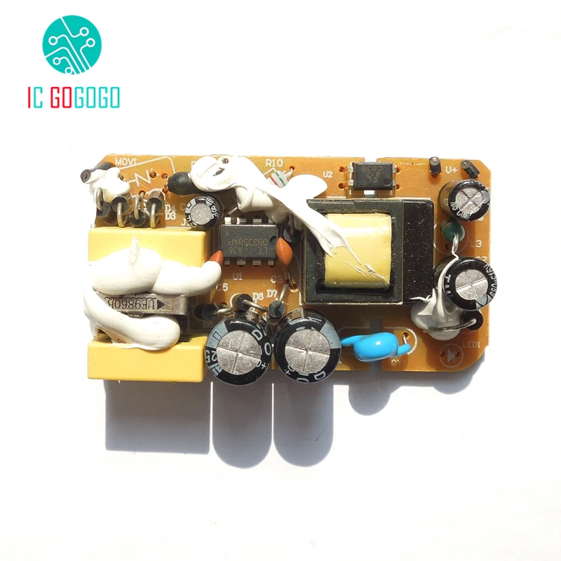 AC DC 12V 0.5A переключение Питание монтажная плата Напряжение Регулятор модуль для