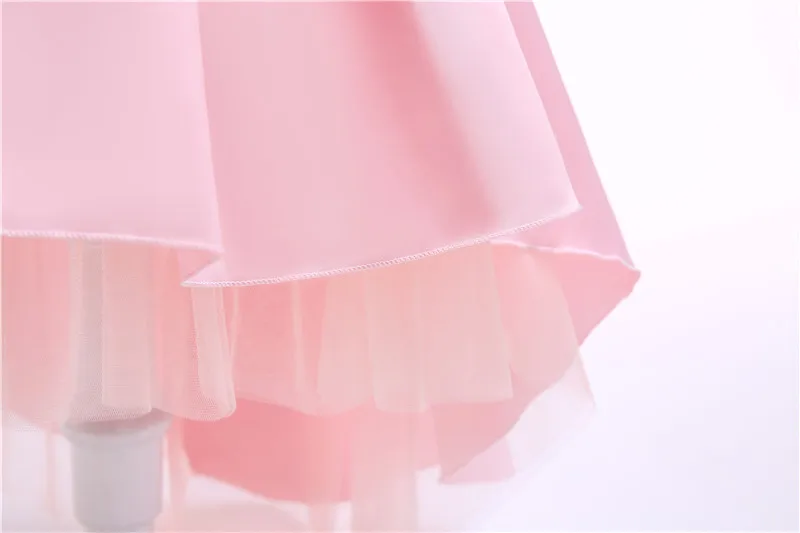 Kids Girl Dress Satin embroidery Elegant party Gown for Wedding Dresses Toddler Princess Tuxedo Costume | Детская одежда и обувь