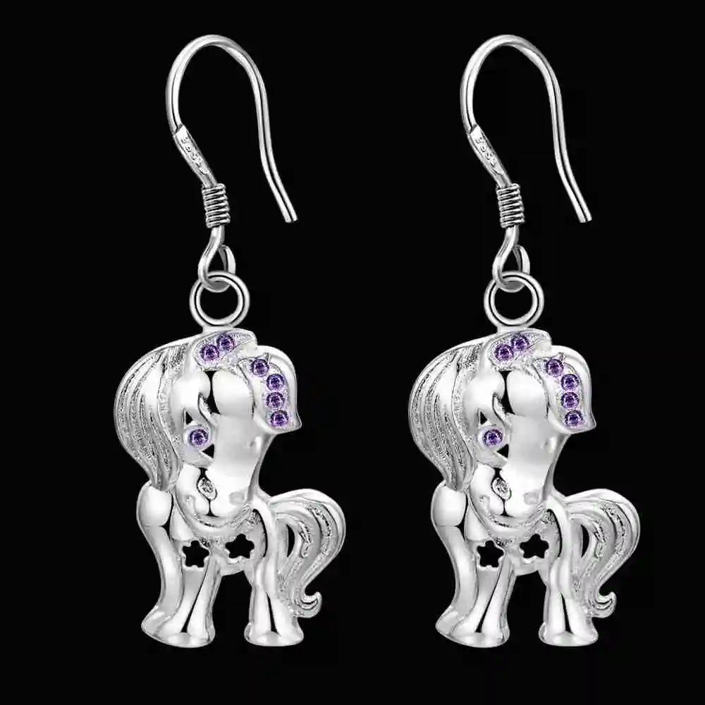 New Arrival cute cartoon fashion silver plated Earrings for women jewelry Earring /QMJEELHD CTVXCIWU | Украшения и аксессуары
