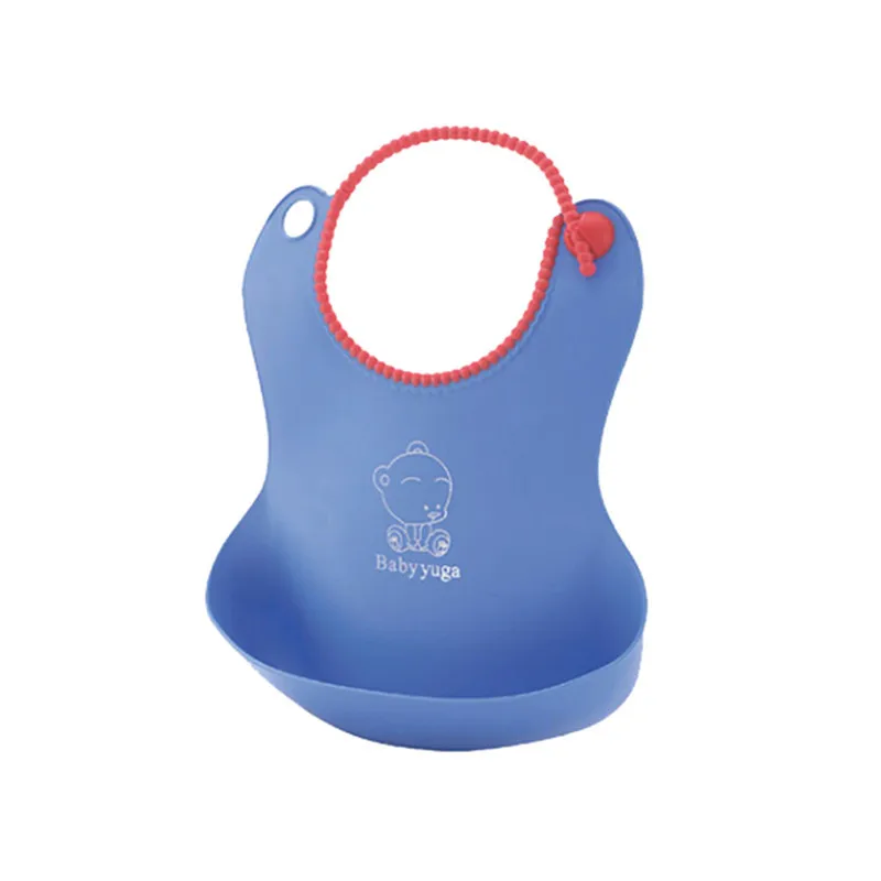 Детские Водонепроницаемые силиконовые нагрудники фартук для кормления