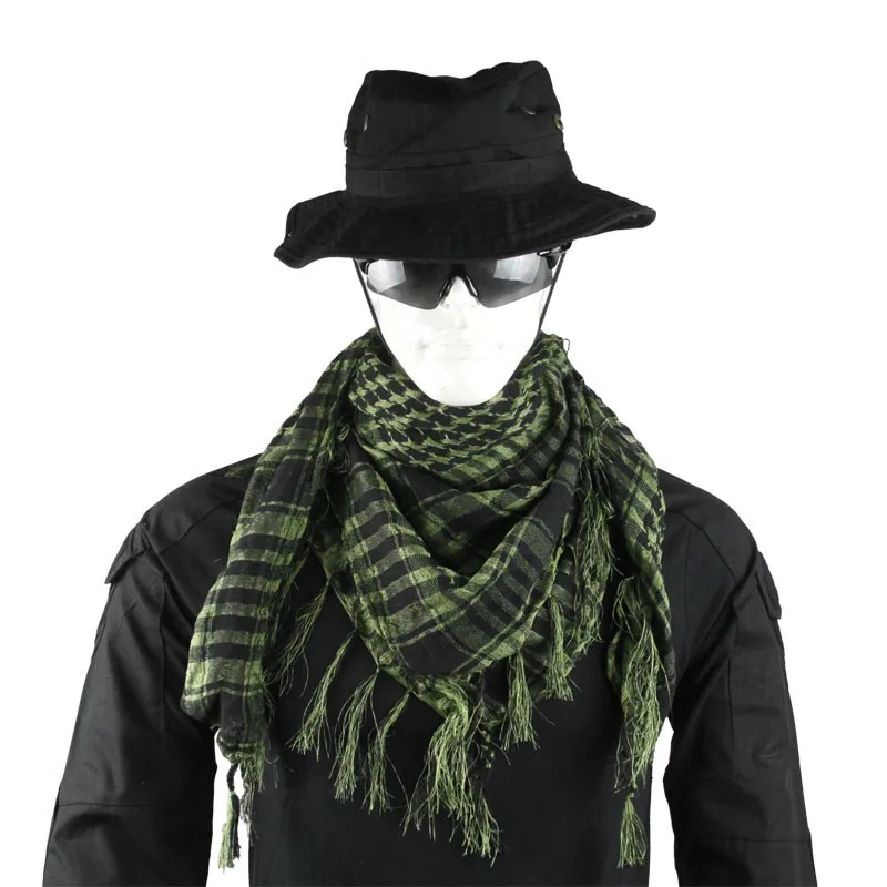 Охотничий армейский Военный Keffiyeh Shemagh Тактический Многофункциональный арабский шарф шаль шейный платок головной убор для пешего туризма страйкбол