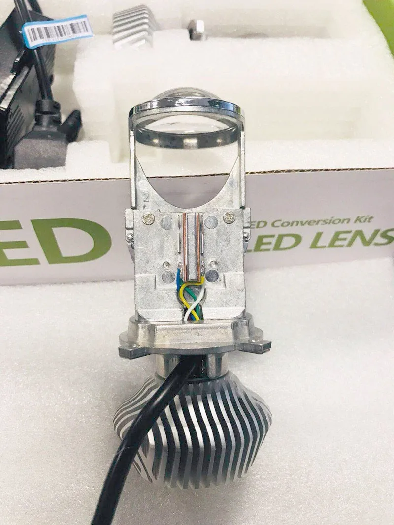 Cветодиодные лампы для авто фары led лампа ходовые огни лед диодные лампы для авто Автомобиль светодиодный лампы мини H4 60 Вт объектив проектора автомобиль для укладки Высокая Низкая луч для автомобиля налобный фонарь
