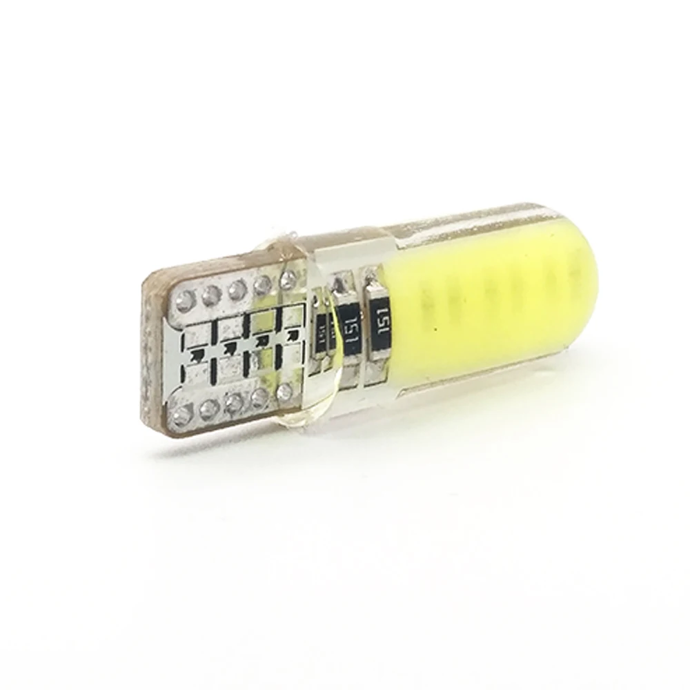 Welback супер яркие низкие мощности T10 W5W COB светодиодный лампы для салона автомобиля