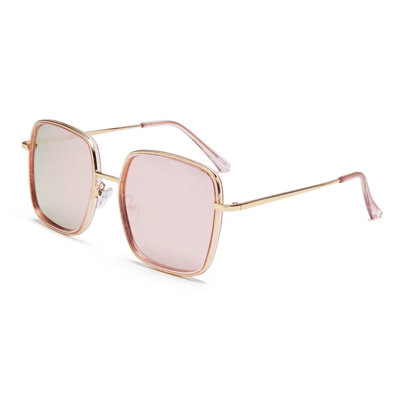 Негабаритные Квадратные Солнцезащитные очки Для женщин Брендовая Дизайнерская