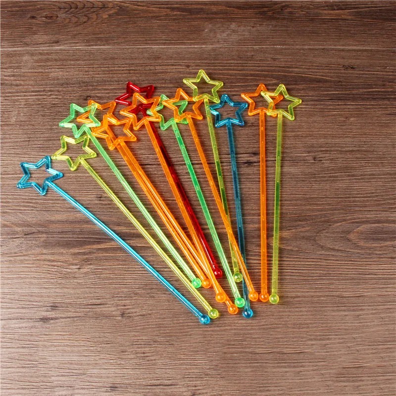 30 шт. палочки для коктейля вина палочка помешивания 24 см акриловый стержень