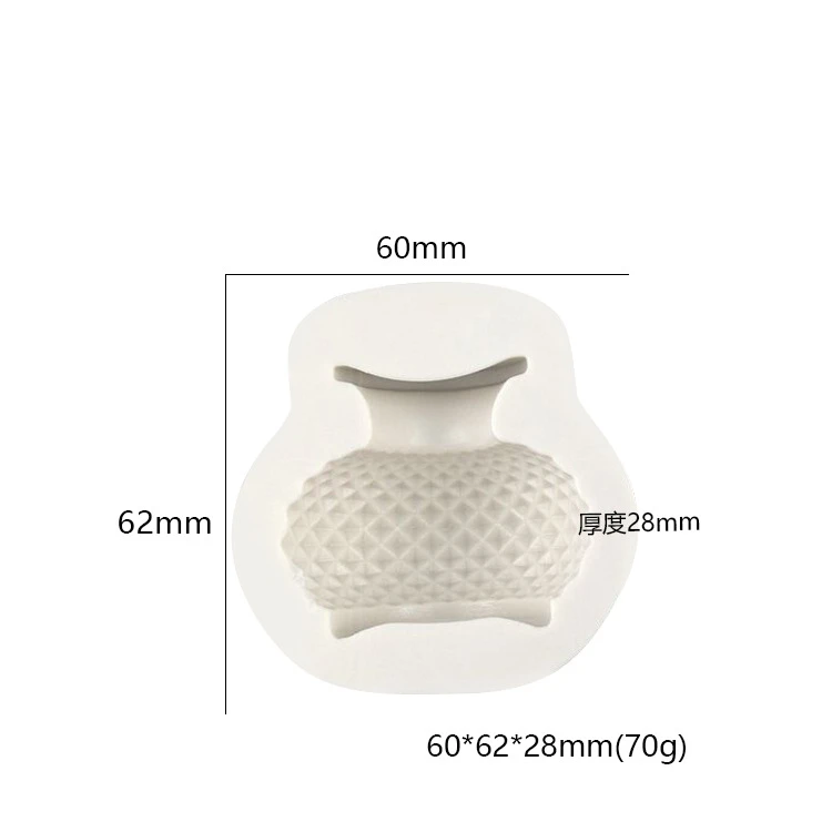 Силиконовая форма для цветочного горшка торта инструменты украшения помадки H394 |