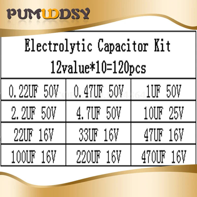 12valuesX10pcs = 120 шт. 0307 1/4 Вт 0,25 индуктор 1uH-1MH компонент образец Ассорти Набор исследовательский клиентский и