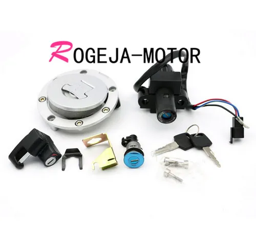 Motorcycle Ignition Switch Oil Fuel Gas Tank Cap Cover Seat Helmet Locks Key Set for Honda CB 400 92-98 CB400SF CB-1 VT250 MC20 |