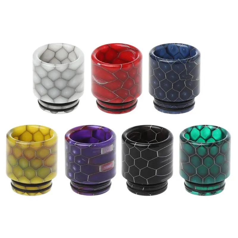 

Drip Tip Snakeskin Epoxy Resin 810 Mouthpiece For TFV12 Atomizer RDA RTA Tank E Cigarettes Vape Accessories