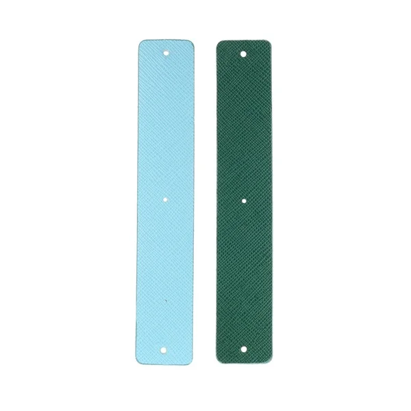 PU-light blue green Кремо браслеты 25 мм Реверсивные Сменные нержавеющая сталь кожаный аксессуар ювелирные изделия персонализированные для женщин Жоржет - Окраска металла: PU-light blue green