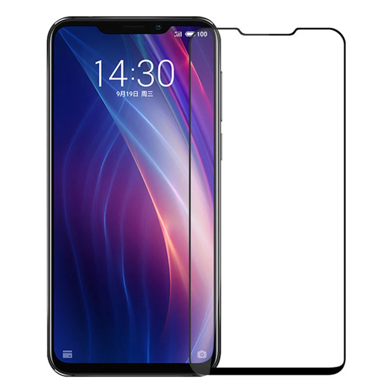 Закаленное стекло с полным покрытием для Meizu X8 Защитная пленка экрана 6 15 дюйма |
