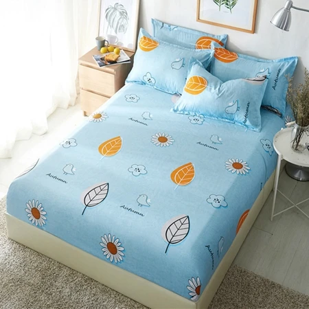 Fitted Sheet4 1 шт., полиэстер, синий, фиолетовый, с принтом неба, детская простыня, постельные принадлежности, простыни, наматрасник, покрывала с эластичной лентой, простыня - Цвет: Fitted Sheet4