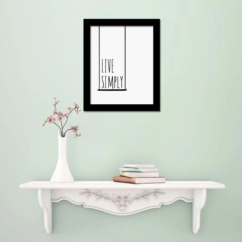 Нордическая минималистская типография печать вдохновляющая жизнь цитаты живой