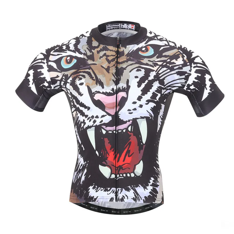 Новая велосипедная спортивная одежда Tiger Мужская Джерси Ropa Ciclismo с коротким