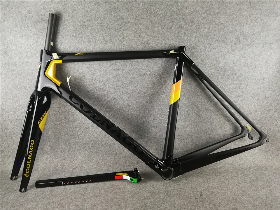 Colnago C64 Золотой Дорожный полный велосипед ULTEGRA Группа Набор 50 мм Колесная распродажа COLNAGO руль