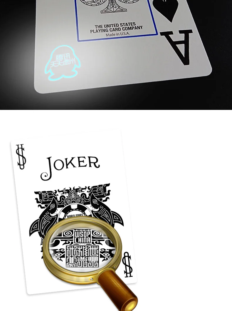 Велосипед WSOP Китай ПВХ игральные карты Премиум пластик Dura Flex Deck Poker Размер волшебные карты волшебные фокусы Волшебный реквизит
