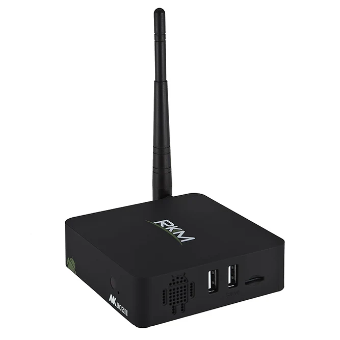 RKM MK902II ТВ приставка Rockchip RK3288 четырехъядерный Android ТВ приставка 2 Гб ОЗУ 16 Гб 4 к H.265 2,4 г/5 г Wifi Bluetooth 4,0 ТВ приставка