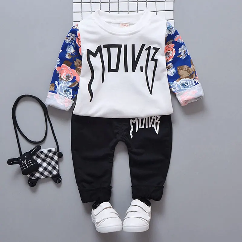 white set Рождественские комплекты одежды для новорожденных девочек, одежда для маленьких девочек, пуловеры комбинезоны, топы, штаны, спортивный костюм, комплекты одежды - Цвет: white set