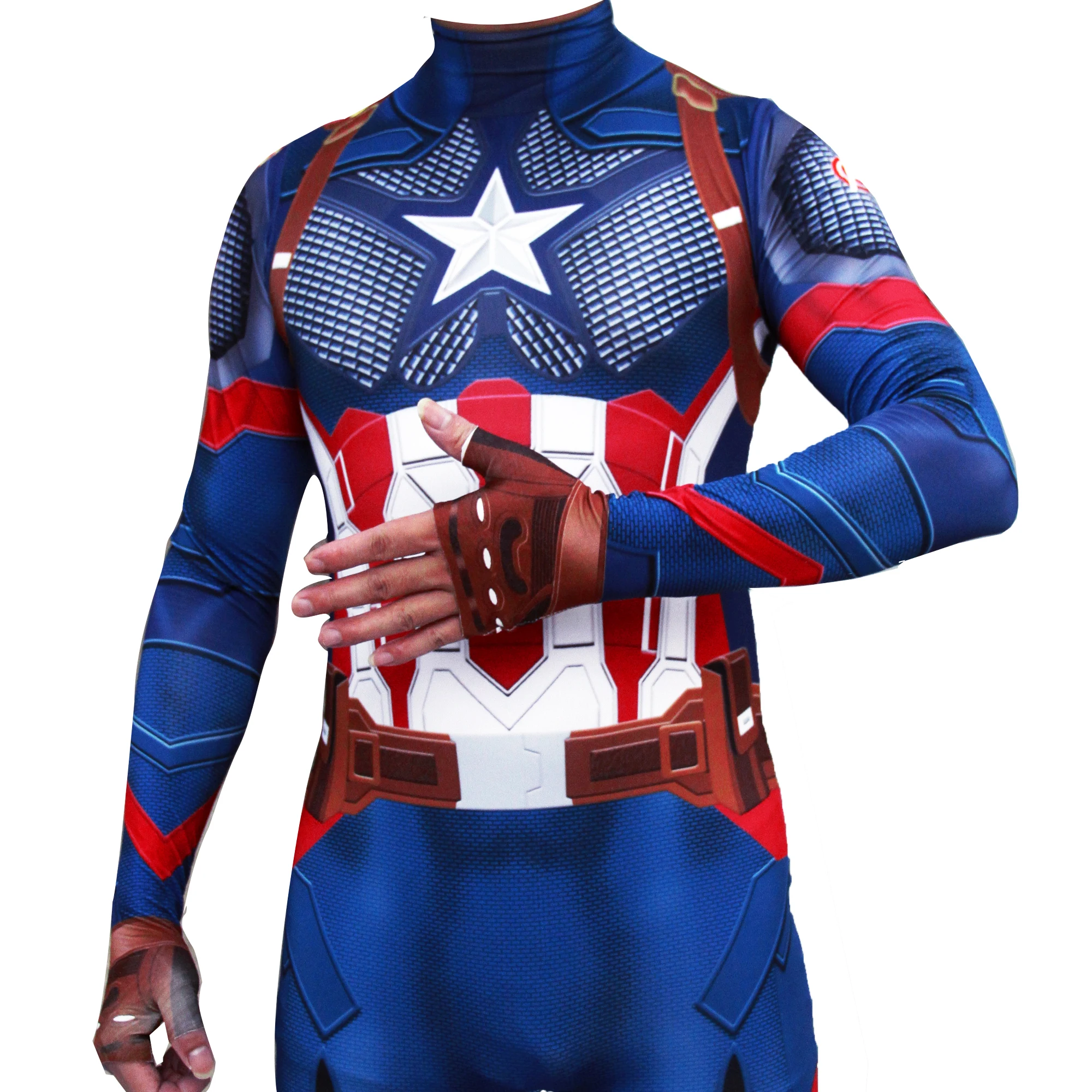 Косплей супергерой Мстители: Endgame Капитан Америка костюм Рыцарь воин униформа