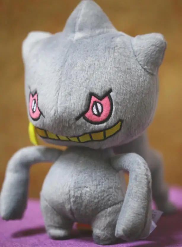 Новая официальная плюшевая кукла TOMY Charmander Gengar Eevee Bulbasaur Squirtle ARCANINE WOBBUFFET плюшевая мягкая игрушка - Цвет: 5