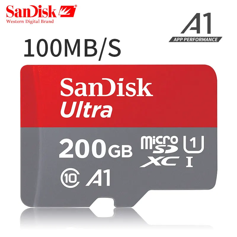 Карта памяти micro sd SanDisk UItra A1 Max 100 400 гб 128 ГБ 64 256 ГБ|Карты памяти| |