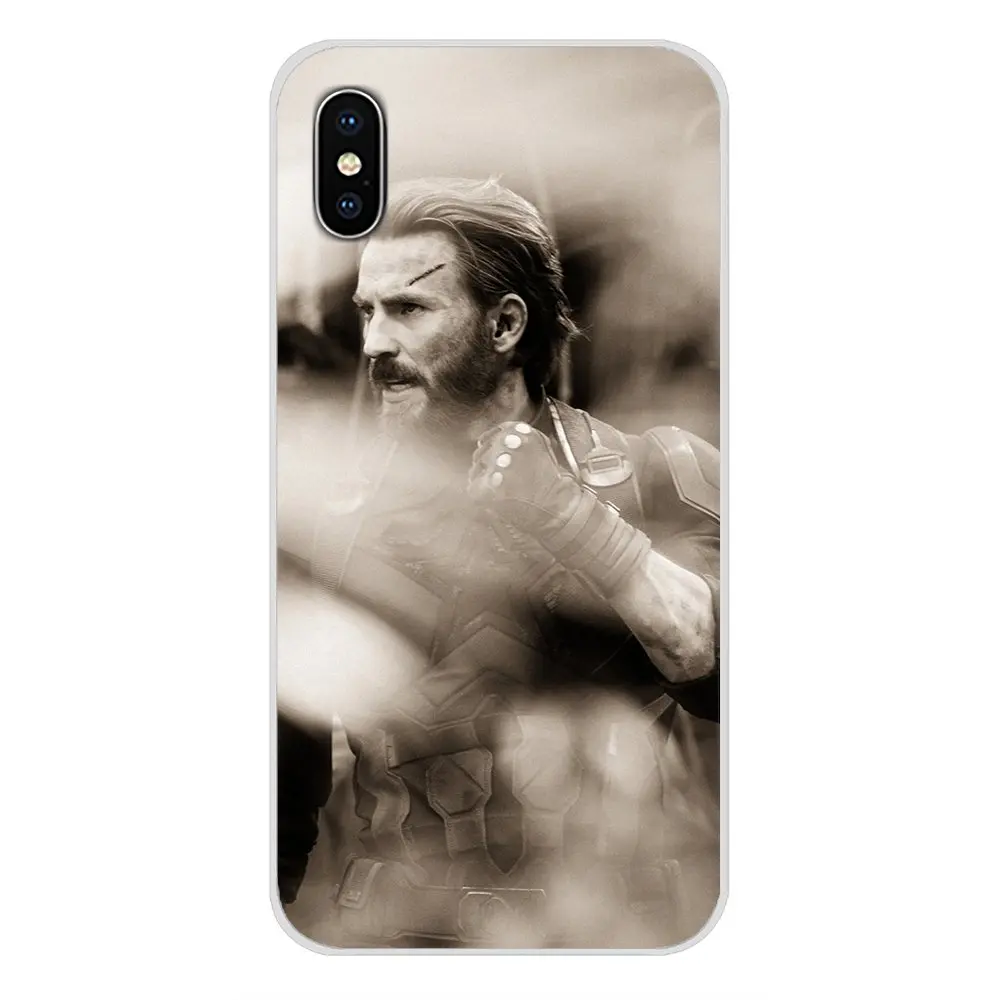 Для Samsung Galaxy S4 S5 MINI S6 S7 edge S8 S9 S10 Plus Note 3 4 5 8 9 Chris Evans аксессуары чехлы для