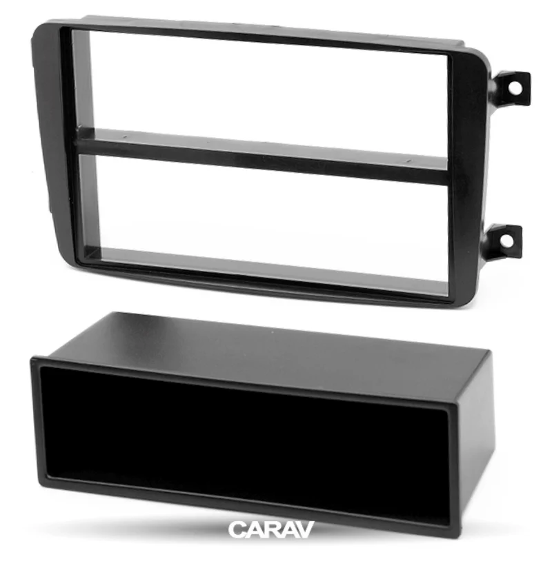 1 Din Радио панель для MERCEDES-BENZ C-klasse(W203) CLK-klasse(W209) G-klasse(W463) DVD стерео Панель крепление на приборную панель CARAV 11-010
