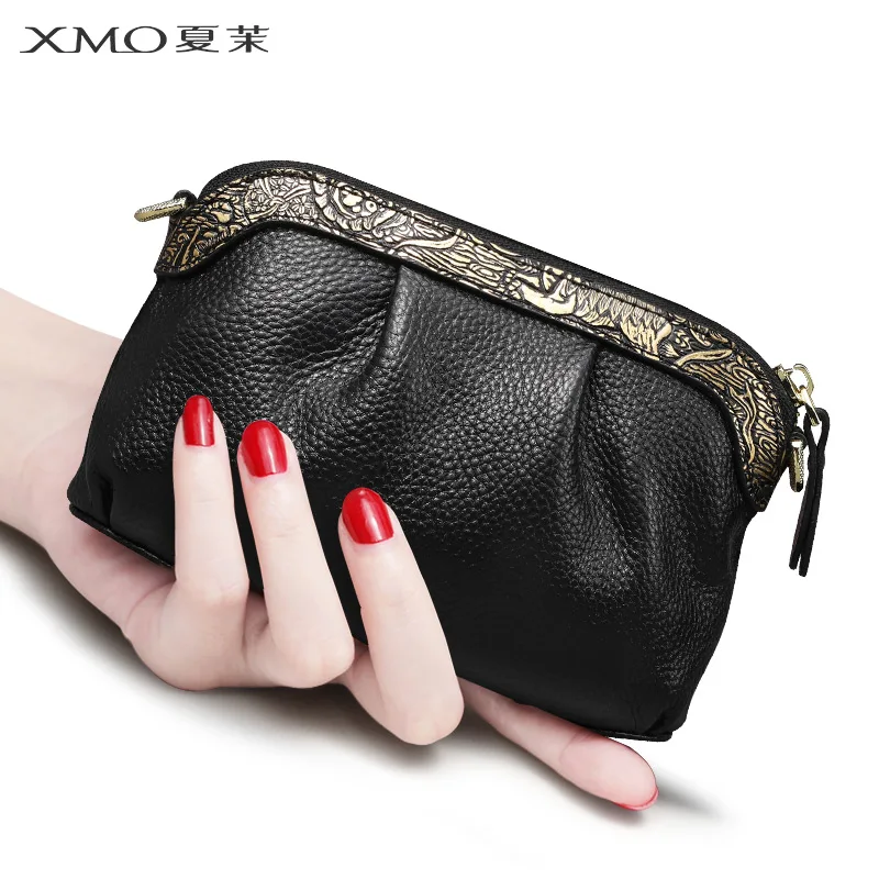 Маленькая женская сумка клатч 2019 новая кожаная Корейская версия мини кошелька