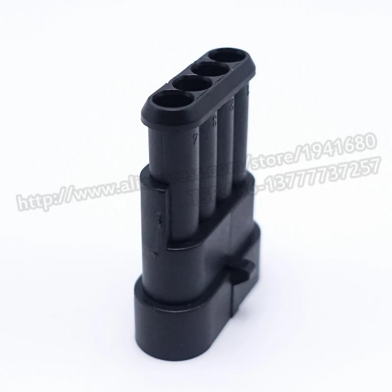 Серия 1 5 четырехконтактный водонепроницаемый автомобильный разъем мама с