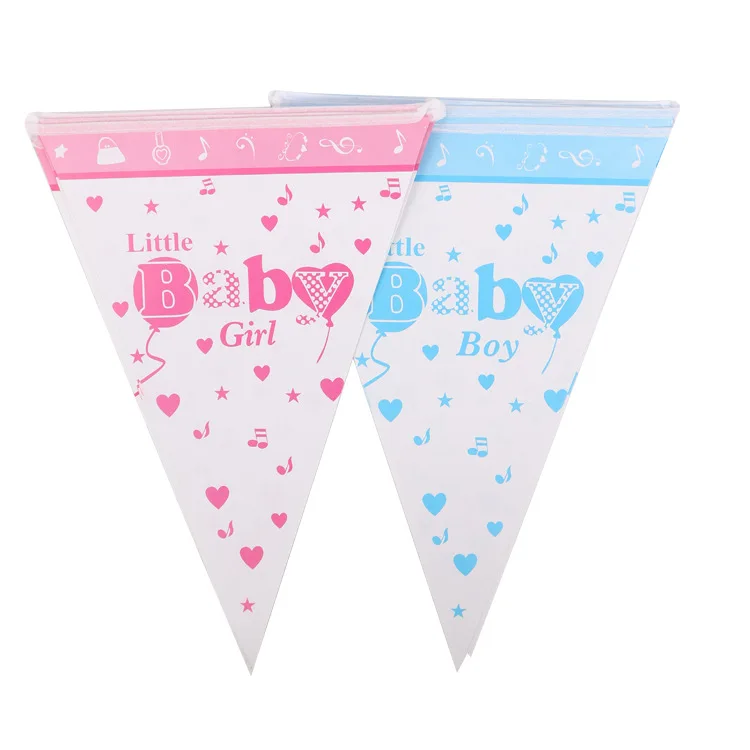 1 Набор (12 шт.) бумажные флажки для маленьких девочек и мальчиков праздничные