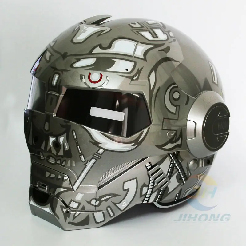 ABS Terminator MASEI IRONMAN железный человек мотошлем мотоциклетный велосипедный шлем