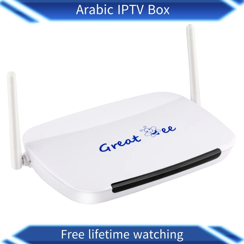 Great bee арабский для Iptv box поставка более 400+ основной канал с пожизненной бесплатной вилкой 50+ VIP каналов с двумя годами