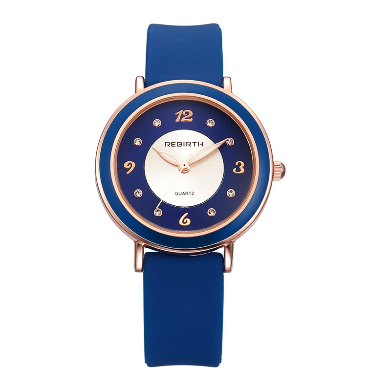 Creative Women Quartz Watches Rhinestone Silicone Ladies Bracelet Romantic Zegarek Damski Fashion Trend Minimalsit Reloj Mujer | Наручные