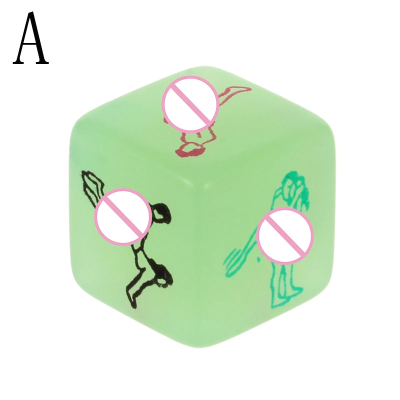 Черный набор с волками Забавные эротические игральные кости 6/12 позиции