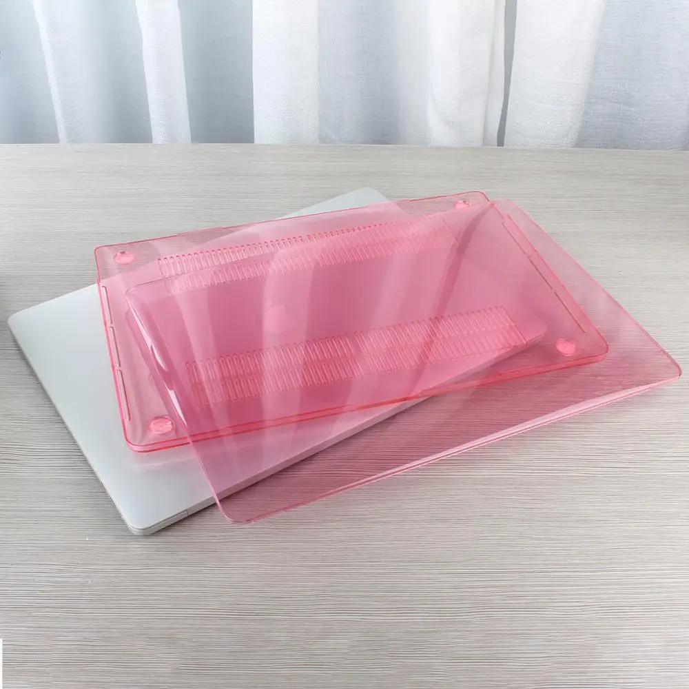 Кристальная сумка для ноутбука, чехол для ПК Macbook Pro 13, чехол из ТПУ с клавиатурой для Macbook Pro 15, 16,,, A1706, A1989, A1707, A2159