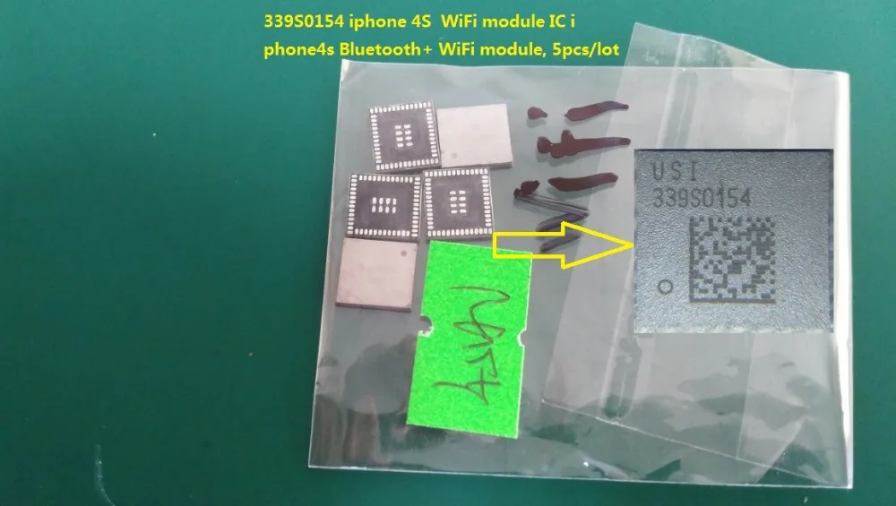 Для ремонта оригинальный 339S0154 iphone 4S WiFi модуль IC iphone4s Bluetooth + 5 шт./лот | Обустройство