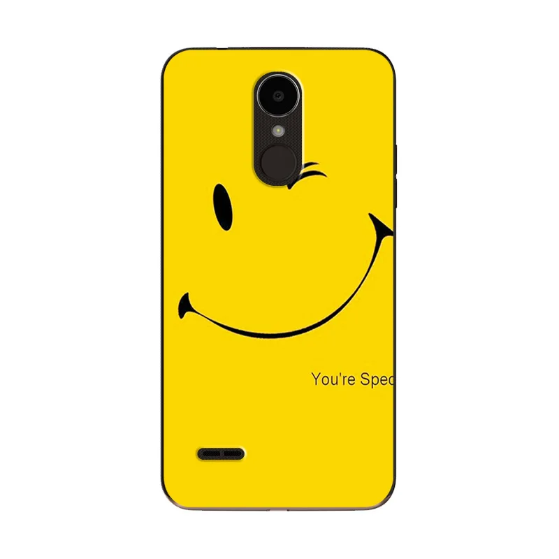 W61 Чехол для LG K7 2017X230, чехол LG-X230, 5,0 дюймов, силиконовый мягкий чехол из ТПУ с сердцем для LG K 4, Чехлы, оболочка, чехол, Fundas - Цвет: W61