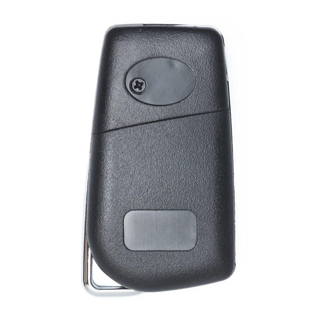 Запасной обновленный откидной дистанционный ключ KEYECU с кнопкой 2 + 1 для Toyota 2009-2010