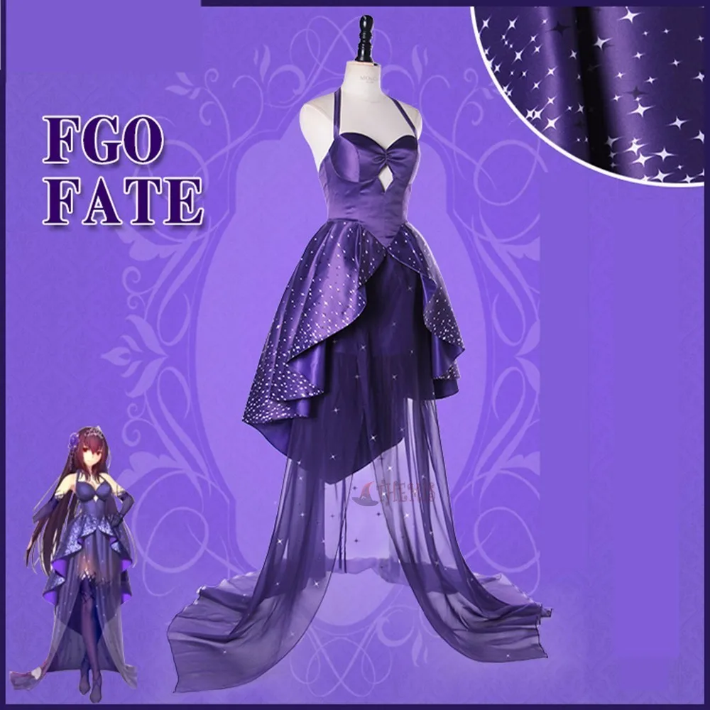 Женский костюм для косплея Athemis Game FGO fate Scathach на 2 летие 2017|cosplay costume|costume for womendress